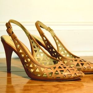 DVF Diane von Furstenberg Addison slingback heel 7